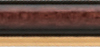 Holz Bilderrahmen M23 07-rot/gold 